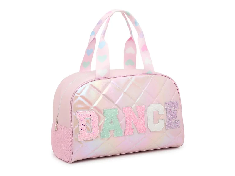 Dance Quilted Glitter Duffle Bag