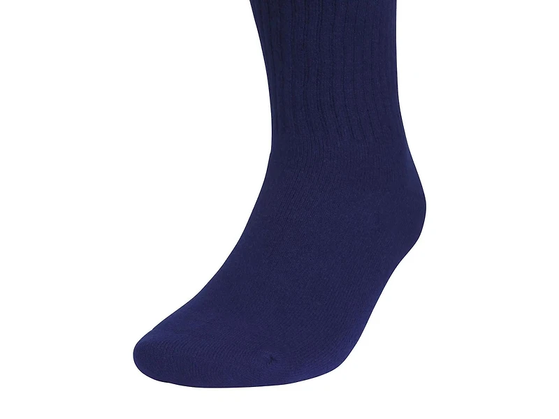 Cushioned Comfort Men's Crew Socks - 3 Pack