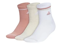 Cushioned Sport Women's High Quarter Socks