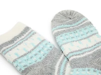 Cozy Lodge Popcorn Fairisle Women's Crew Socks