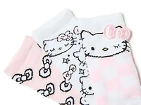 Hello Kitty Kids' No Show Socks - 3 Pack