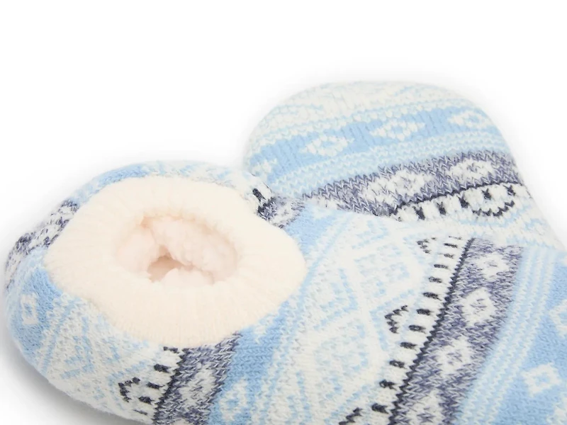 Geo Print Women's Slipper Socks