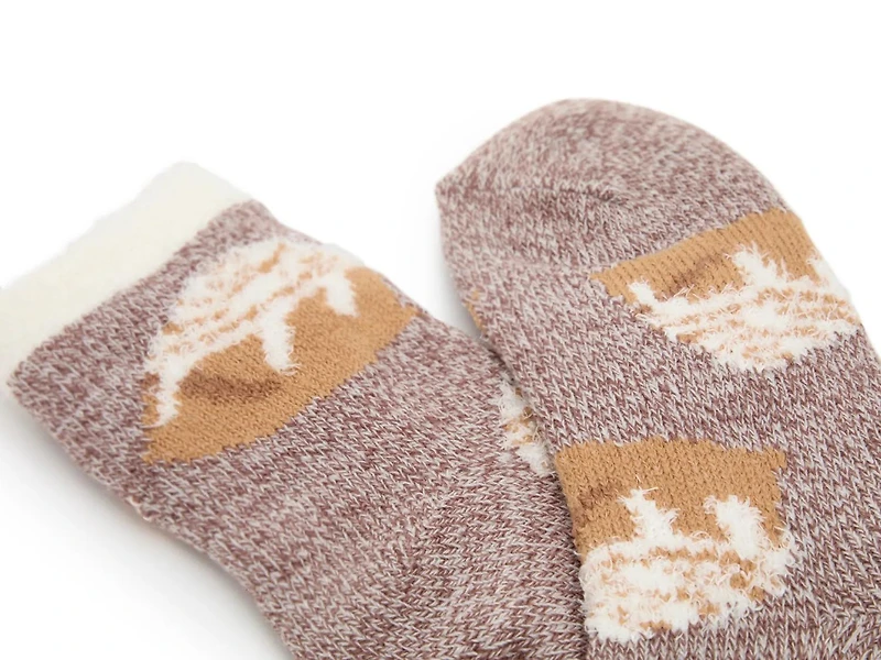 Cozy Lodge Cinnamon Roll Women's Crew Socks