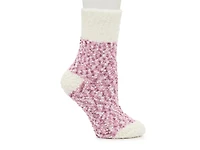 Cozy Lodge Popcorn Boucle Women's Crew Socks