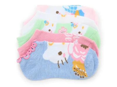 Hello Kitty Kids' No Show Socks - 5 Pack