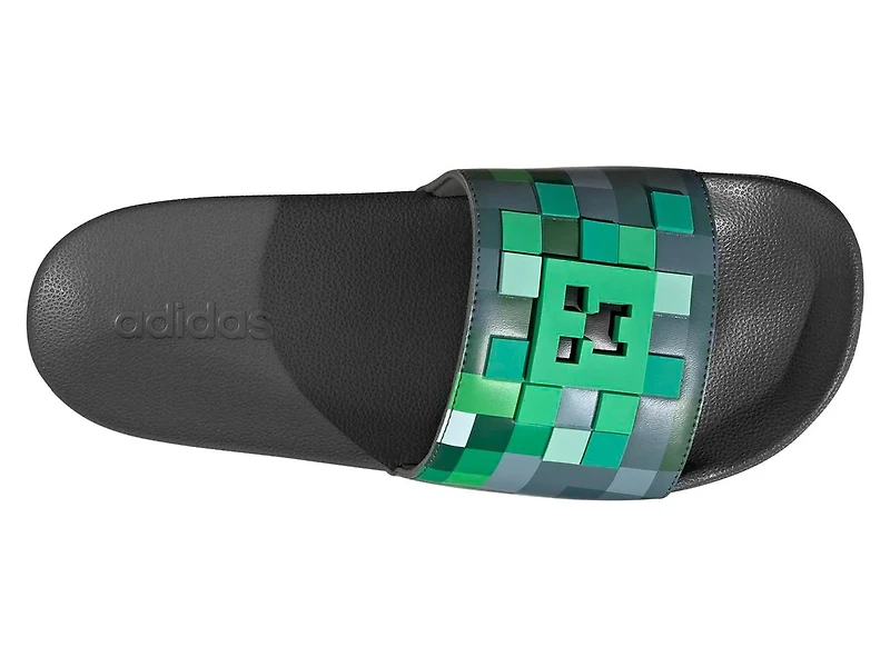 Minecraft Adilette Shower Slide Sandal - Men's
