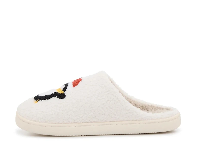 Holiday Penguin Scuff Slipper - Women's
