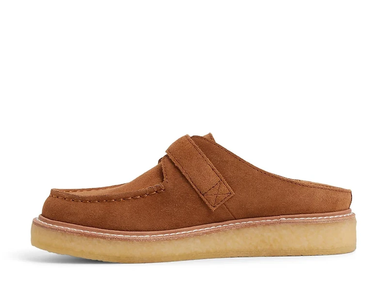 Captain's Oxford Crepe Mule