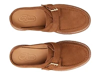 Captain's Oxford Crepe Mule