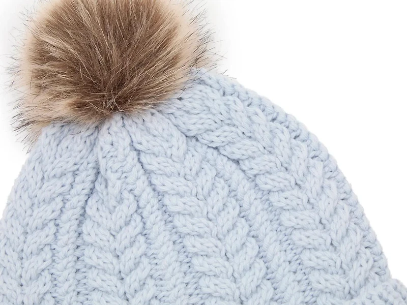 Chunky Knit Pom Beanie
