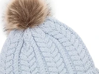 Chunky Knit Pom Beanie
