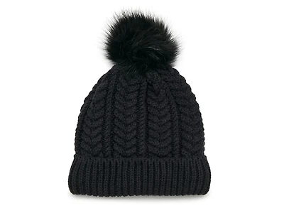 Chunky Knit Pom Beanie