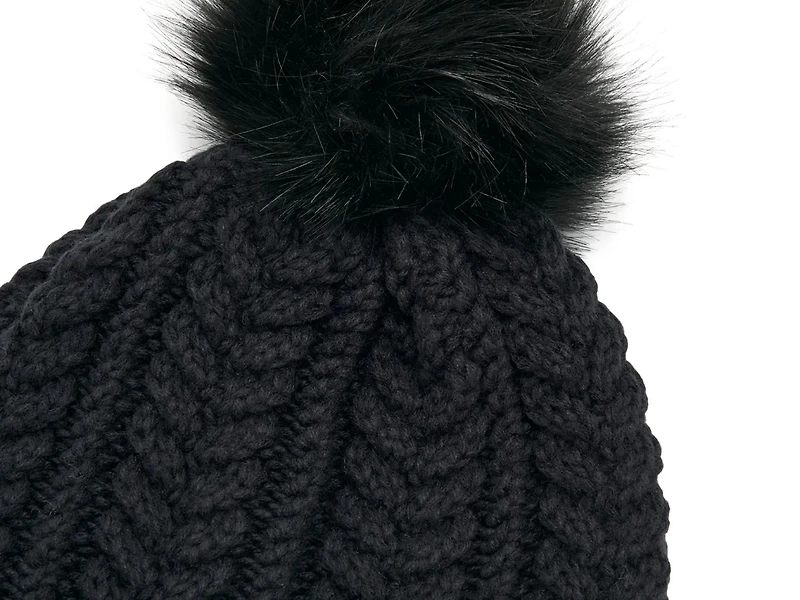 Chunky Knit Pom Beanie