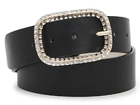 Bling Buckle Women's Belt