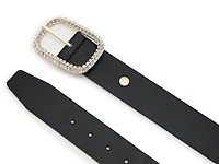 Bling Buckle Women's Belt