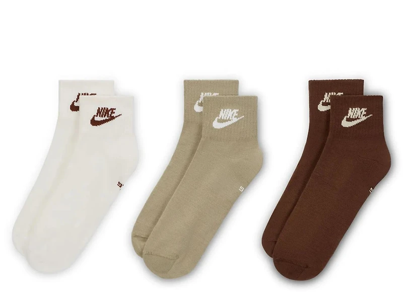 Everyday Essential Men's Ankle Socks - 3 Pack