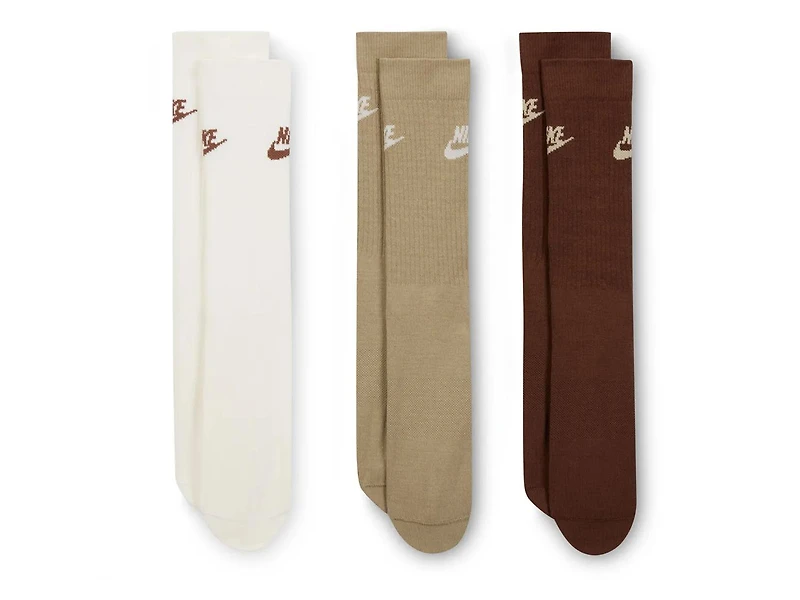 Sportswear Everyday Essential Men's Crew Socks - 3 Pack