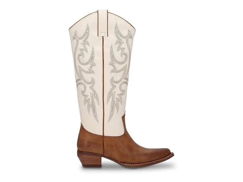 Irlene Tall Deco Stitch Western Boot