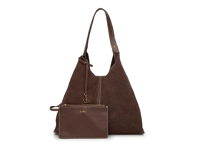 Charlie Suede Hobo Bag