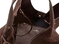 Charlie Suede Hobo Bag