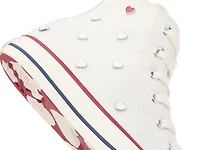 Chuck Taylor All Star White Hearts High-Top Sneaker - Women's