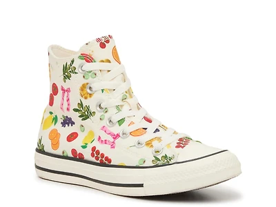 Chuck Taylor All Star Fruit Print High-Top Sneaker