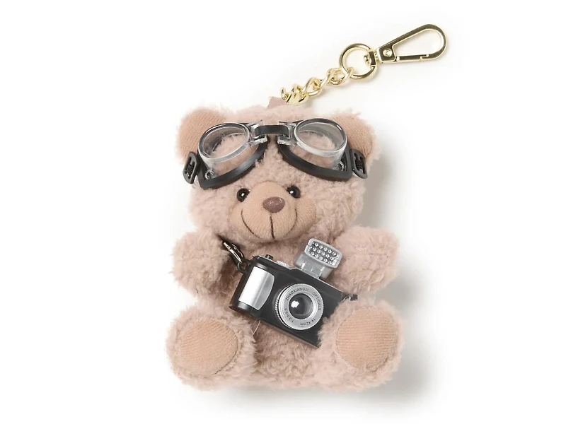 Aviator Bear Bag Charm
