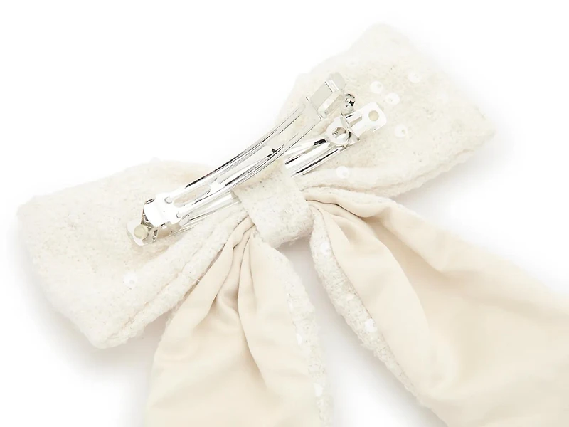 Sequin Hair Bow Clip