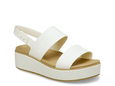 Brooklyn Matte Wedge Sandal