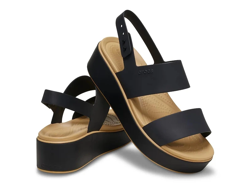 Brooklyn Matte Wedge Sandal