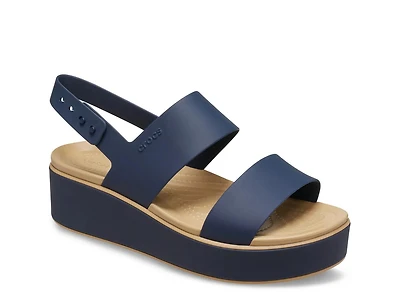 Brooklyn Matte Wedge Sandal