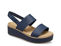 Brooklyn Matte Wedge Sandal