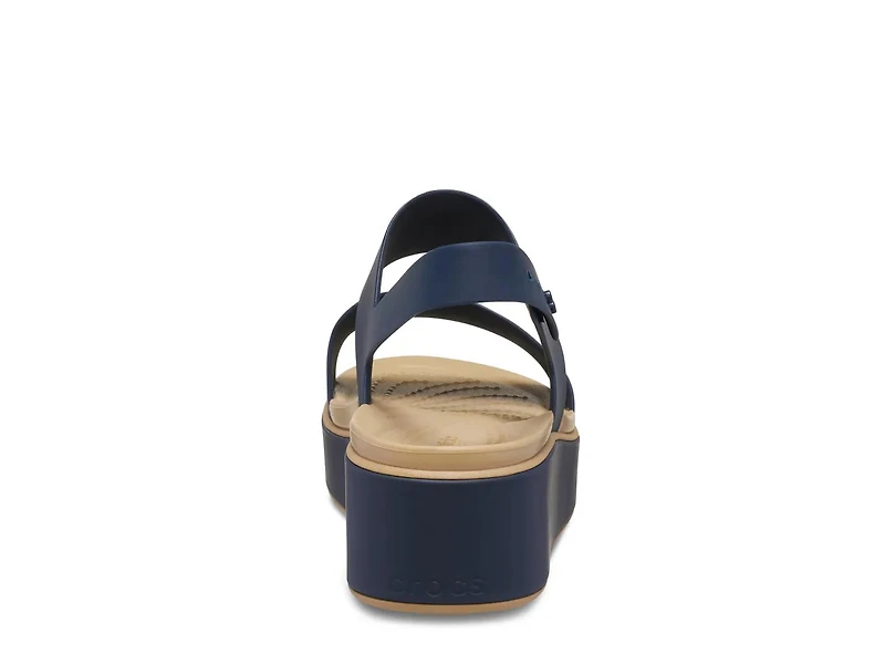 Brooklyn Matte Wedge Sandal