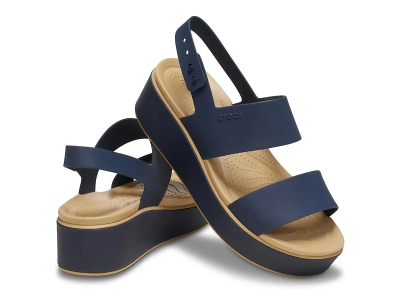 Brooklyn Matte Wedge Sandal