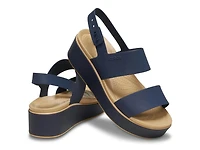 Brooklyn Matte Wedge Sandal