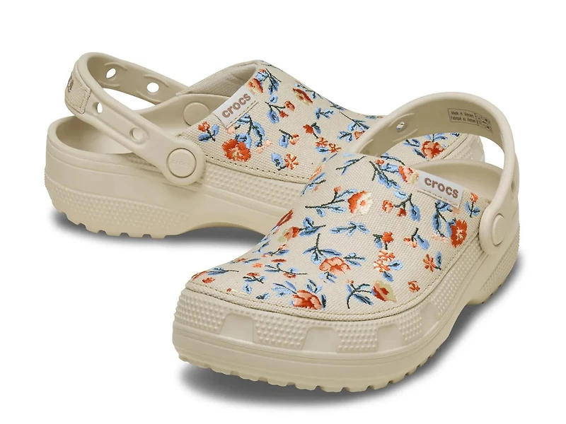 Crafted Floral Clog