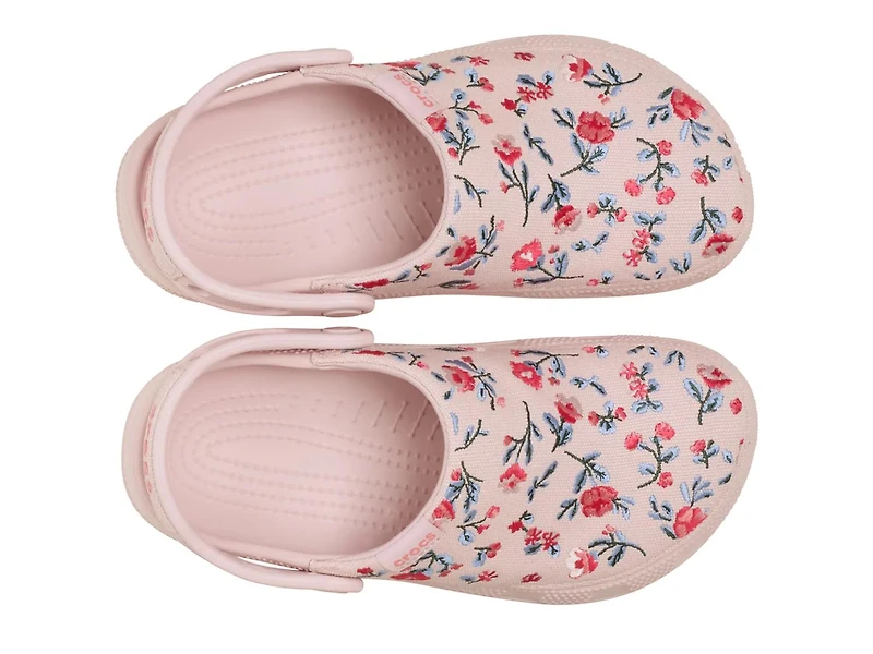 Crafted Floral Clog
