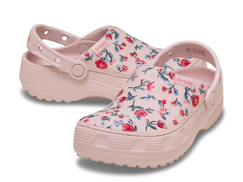 Crafted Floral Clog
