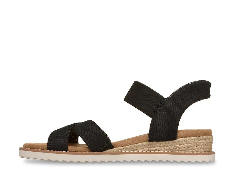 Hands Free Slip-ins® BOBS Desert Kiss Golden Lily Wedge Sandal