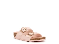 Arizona Flower Buckle Slide Sandal - Kids'