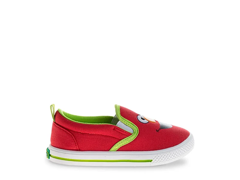 Sesame Street Cookie Monster & Elmo Slip-On Sneaker - Kids'