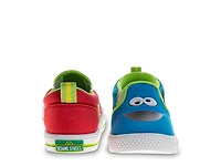 Sesame Street Cookie Monster & Elmo Slip-On Sneaker - Kids'