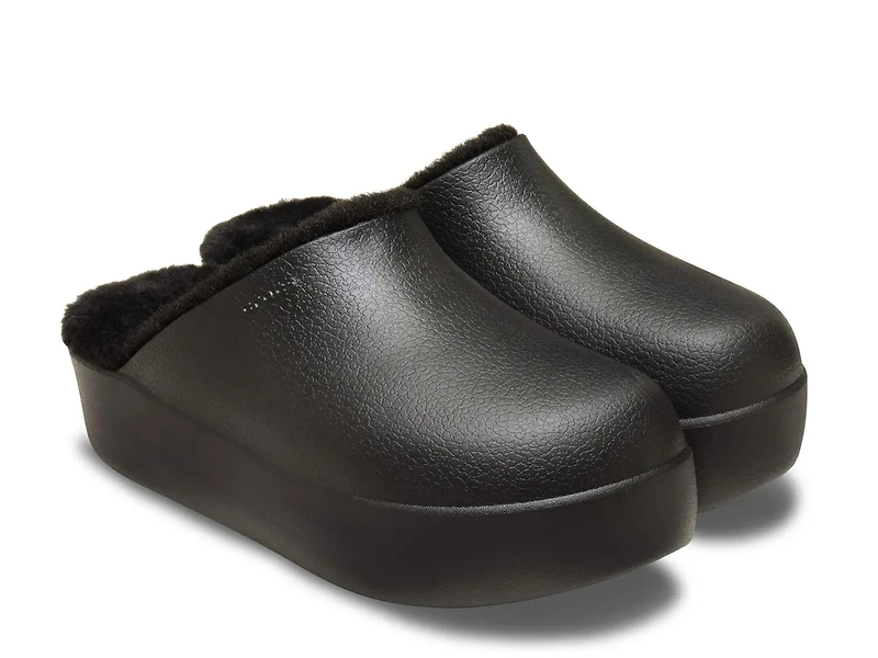 Dylan Lined Platform Clog
