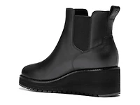 ZEROGRAND City Waterproof Wedge Chelsea Boot