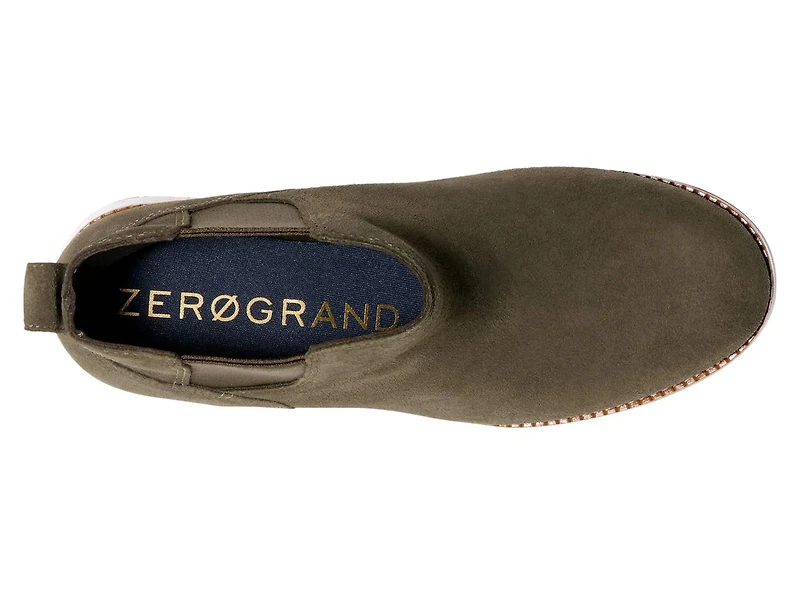 ZEROGRAND City Waterproof Wedge Chelsea Boot