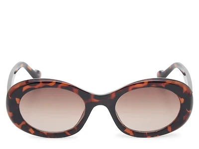 Slim Oval Sunglasses