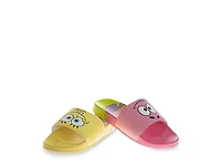 Nickelodeon Spongebob & Patrick Slide Sandal - Kids'