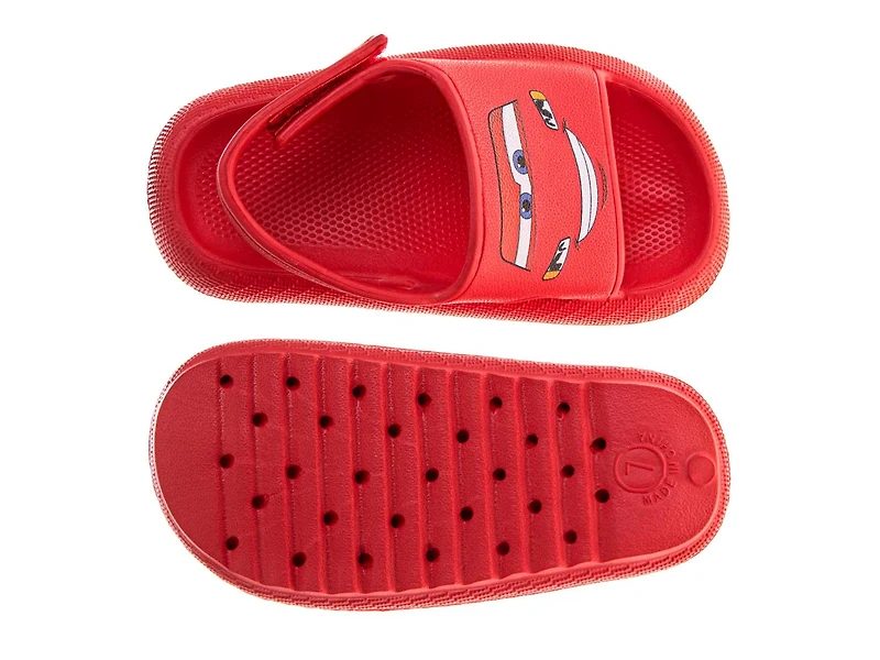 Disney Cars Lightning McQueen Slide Sandal - Kids'