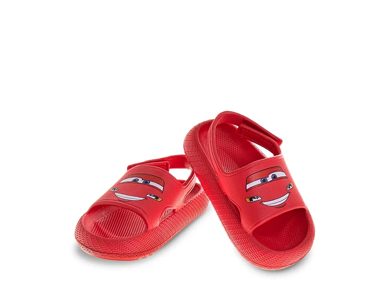 Disney Cars Lightning McQueen Slide Sandal - Kids'