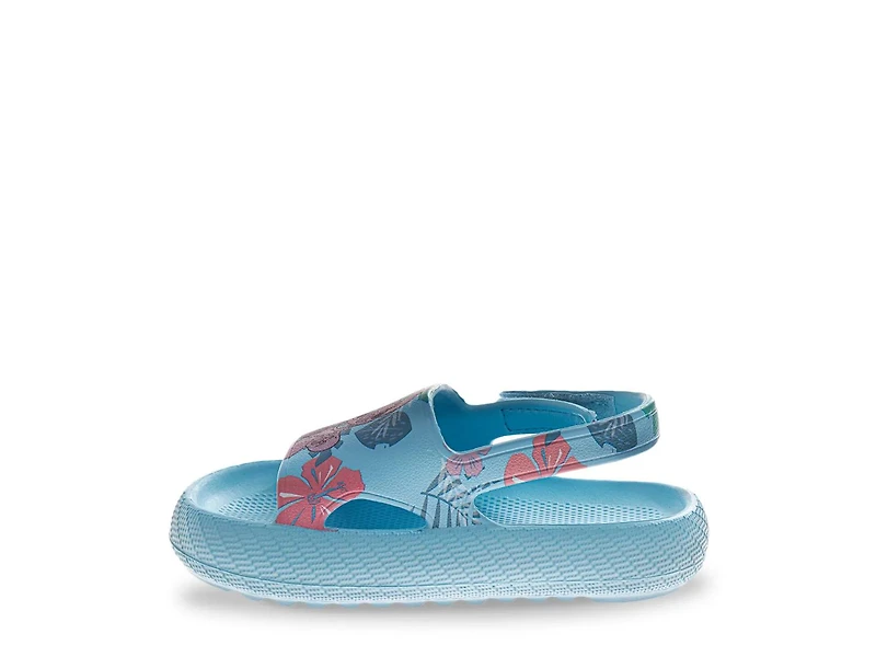 Disney Stitch & Angel Slide Sandal - Kids'